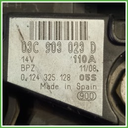 Alternatore BOSCH 0124325128 SEAT IBIZA 6J 03C903023B