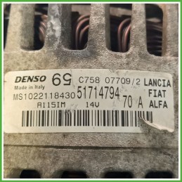 Alternatore DENSO MS1022118430 FIAT GRANDE PUNTO 4C 52003531