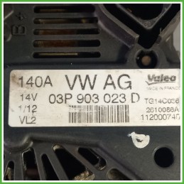 Alternatore VALEO TG14C036 VOLKSWAGEN POLO 6R 03P903023B