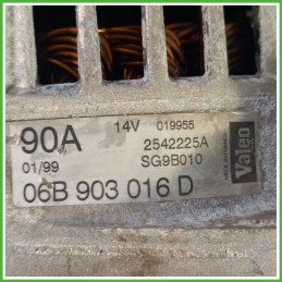 Alternatore VALEO SG9B010 VOLKSWAGEN PASSAT 3B 038903018EX