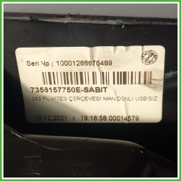 Leveraggio cambio FIAT DOBLO CARGO 4V 55346828 2015 2019