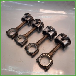 Set 4 Pistoni con biella ALFA ROMEO MiTo X6 955A6000 1.4 55272806 2008 2011 ALFA ROMEO 55272806