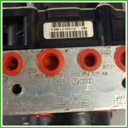 Centralina ABS Modulo Pompa BOSCH 0265955030 6R0614517BABEF VOLKSWAGEN POLO 6R Originale Usato