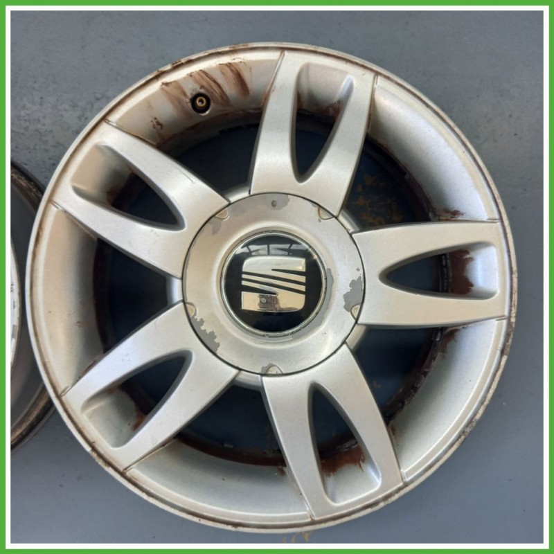 Cerchio Singolo in Lega SEAT LEON (1M) (dal 12/1999 al 02/2006 15 pollici 15" 6.0J 5x112 ET 38 originale usato al pz