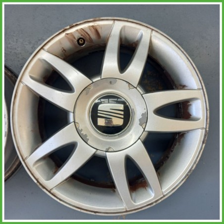 Cerchio Singolo in Lega SEAT LEON (1M) (dal 12/1999 al 02/2006 15 pollici 15" 6.0J 5x112 ET 38 originale usato al pz