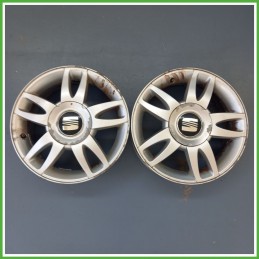 Cerchio Singolo in Lega SEAT LEON (1M) (dal 12/1999 al 02/2006 15 pollici 15" 6.0J 5x112 ET 38 originale usato al pz