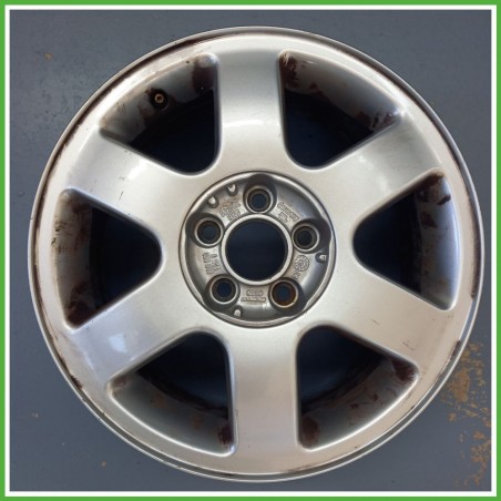 Cerchio Singolo in Lega AUDI A3 (8L) (dal 07/2000 al 04/2003) 15 pollici 15" 6.0J 5x100 ET 38 originale usato al pz