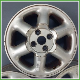 Cerchi in Lega RENAULT MEGANE 1a Serie (dal 03/1999 al 06/2003) 15 pollici 15" 6.0J 4x100 ET 43 4pz originali usati