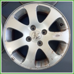 Cerchi in Lega PEUGEOT 307 (dal 04/2001 al 12/2006) 15 pollici 15" 6.0J 4x108 ET 27 4pz originali usati