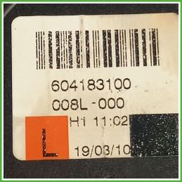 Cintura di Sicurezza Anteriore Sinistro SX (Lato Guida) AUDI A3 8P 1.6 TDI 8P4657705B 2010 2013 AUDI 604183100