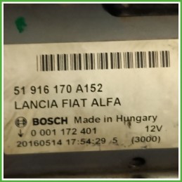 Motorino Avviamento BOSCH 00001172401 LANCIA YPSILON TK 51916170