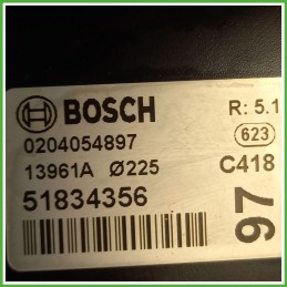 Servofreno Pompa Freni Depressore BOSCH 0204054897 LANCIA YPSILON TK 1.3 16V MJT 77365947