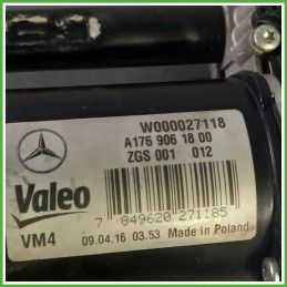 Tergi Cristallo MERCEDES-BENZ Classe A W176 A1768200040 2015 2018 VALEO W000027118