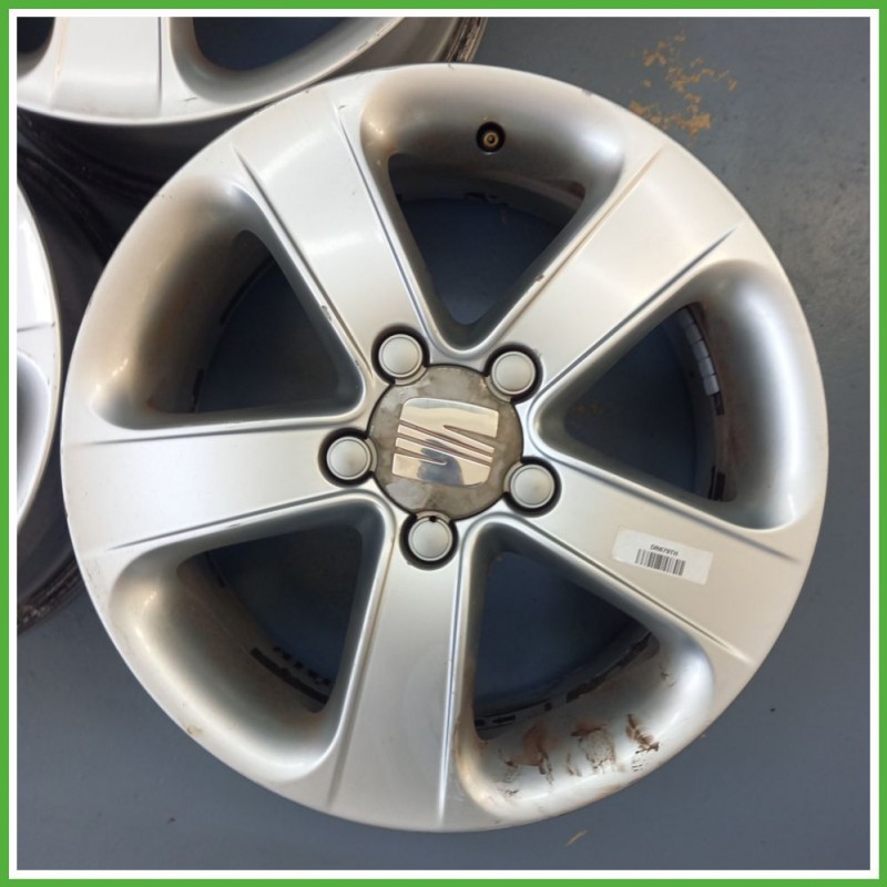 Cerchio Singolo in Lega SEAT ALTEA (5P) (dal 03/2004) 16 pollici 16" 6.5J 5x112 ET 50 originale usato al pz