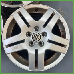 Cerchio Singolo in Lega VOLKSWAGEN GOLF (1J) (dal 09/1997 al 03/2006) 15 pollici 15" 6.0J 5x100 ET 38 originale usato al pz