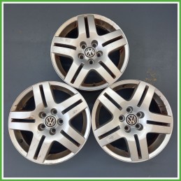 Cerchio Singolo in Lega VOLKSWAGEN GOLF (1J) (dal 09/1997 al 03/2006) 15 pollici 15" 6.0J 5x100 ET 38 originale usato al pz
