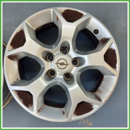 Cerchio Singolo in Lega OPEL ASTRA (A04) (dal 01/2004 al 03/2011) 16 pollici 16" 6.5J 5x100 ET 37 originale usato al pz