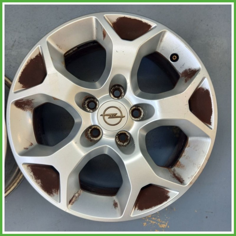 Cerchio Singolo in Lega OPEL ASTRA (A04) (dal 01/2004 al 03/2011) 16 pollici 16" 6.5J 5x100 ET 37 originale usato al pz