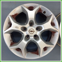 Cerchio Singolo in Lega OPEL ASTRA (A04) (dal 01/2004 al 03/2011) 16 pollici 16" 6.5J 5x100 ET 37 originale usato al pz