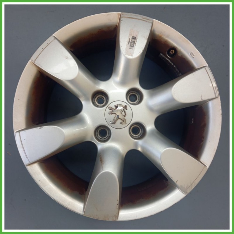 Cerchio Singolo in Lega PEUGEOT 307 (dal 07/2005 al 07/2008) 16 pollici 16" 6.5J 4x108 ET 31 originale usato al pz