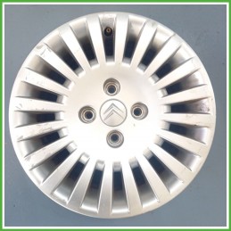 Cerchio Singolo in Lega CITROEN C3 1a Serie (dal 02/2002 al 12/2005) 15 pollici 15" 6.0J 4x108 ET 27 originale usato al pz