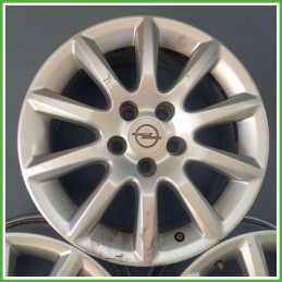 Cerchio Singolo in Lega OPEL ASTRA (A04) (dal 01/2004 al 03/2011) 16 pollici 16" 6.5J 5x110 ET 37 originale usato al pz