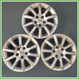Cerchio Singolo in Lega OPEL ASTRA (A04) (dal 01/2004 al 03/2011) 16 pollici 16" 6.5J 5x110 ET 37 originale usato al pz