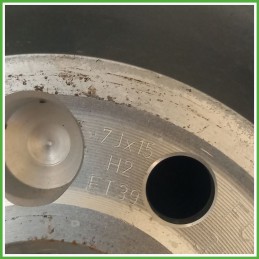 Cerchio Singolo in Lega AUDI A4 (8E) (dal 11/2000 al 11/2004) 15 pollici 15" 7.0J 5x112 ET 39 originale usato al pz