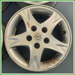 Cerchi in Lega NISSAN ALMERA TINO (dal 07/2000 al 04/2003) 15 pollici 15" 6.0J 5x114.3 ET 40 4pz originali usati
