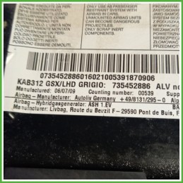 Airbag Passeggero Destro DX FIAT 500 3P 1.2 735452886 2007 2015 AUTOLIV 609218100