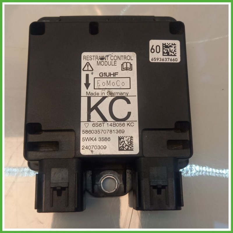 Centralina Airbag 24070309 FORD FIESTA CBK 1.4 6s6t14b056 2005 2008