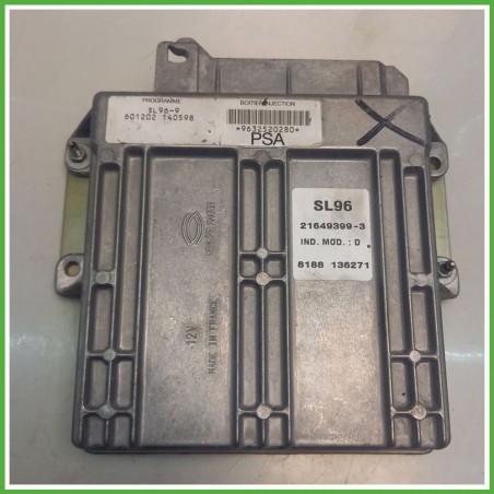 Centralina Motore Iniezione ECU SAGEM 601202140598 PEUGEOT 306 1.4 55kw 9632520280 1997 2002