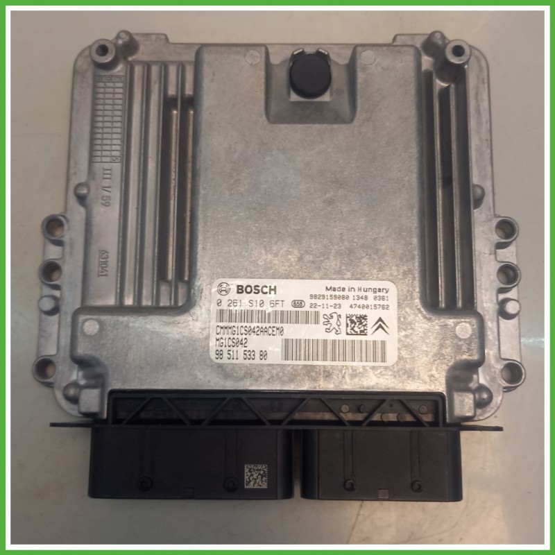 Centralina Motore Iniezione ECU BOSCH 0261S106FT PEUGEOT 408 9851153380 2022