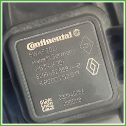 Debimetro Misuratore Massa Aria CONTINENTAL 5WK97021 RENAULT MEGANE 3a Serie 1.5 dCi 8200682558 2008 2012