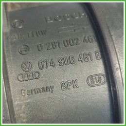 Debimetro Misuratore Massa Aria BOSCH 0281002461 SEAT IBIZA 6L 1.9 TDI 074906461B 2001 2009
