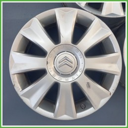 Cerchio Singolo in Lega CITROEN C4 (dal 11/2004 al 10/2010) 17 pollici 17" 6.5J 4x108 ET 26 originale usato al pz