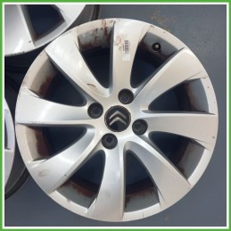 Cerchio Singolo in Lega CITROEN C4 PICASSO (dal 09/2006) 16 pollici 16" 7.0J 4x108 ET 26 originale usato al pz