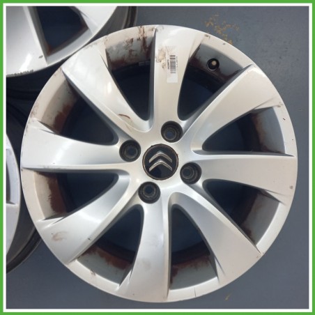 Cerchio Singolo in Lega CITROEN C4 PICASSO (dal 09/2006) 16 pollici 16" 7.0J 4x108 ET 26 originale usato al pz
