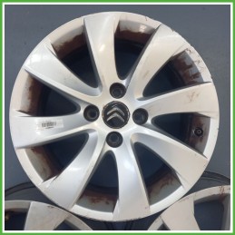 Cerchio Singolo in Lega CITROEN C4 PICASSO (dal 09/2006) 16 pollici 16" 7.0J 4x108 ET 26 originale usato al pz