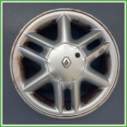 Cerchio Singolo in Lega RENAULT SCENIC (dal 03/1999 al 05/2003) 15 pollici 15" 6.0J 4x100 ET 43 originale usato al pz