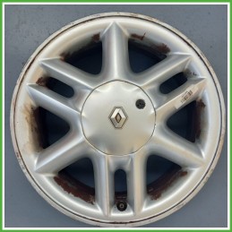 Cerchio Singolo in Lega RENAULT SCENIC (dal 03/1999 al 05/2003) 15 pollici 15" 6.0J 4x100 ET 43 originale usato al pz