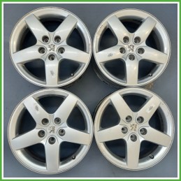 Cerchi in Lega PEUGEOT 407 (dal 03/2004 al 03/2012) 16 pollici 16" 6.5J 5x108 ET 44 4pz originali usati