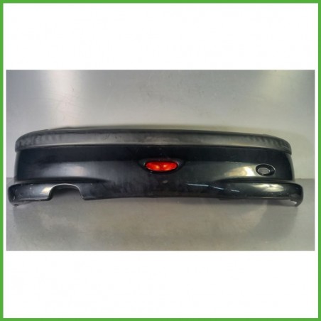 Paraurti Posteriore PEUGEOT 206 Berlina NERO OSSIDIANA EXL 7410L5 1998 2009 Originale Usato
