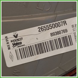 Fanale Fanalino Posteriore Sinistro SX VALEO RENAULT MEGANE 3a Serie 265550007R Usato