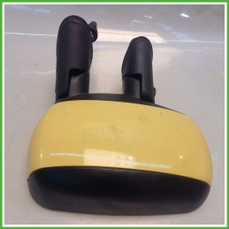 Specchio Specchietto Retrovisore Sinistro SX GIALLO FIAT DOBLO 3C 2005 2011 Originale Usato