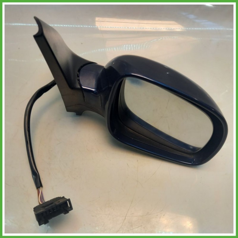 Specchio Specchietto Retrovisore Destro DX BLU 7D B5N VOLKSWAGEN GOLF 1J 1997 2006 Originale Usato