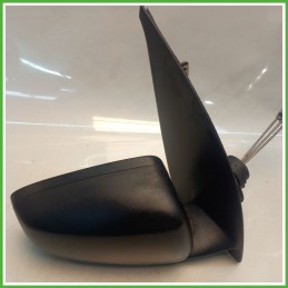 Specchio Specchietto Retrovisore Destro DX NERO FIAT PANDA 2Q 2003 2010 Originale Usato