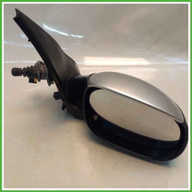 Specchio Specchietto Retrovisore Destro DX GRIGIO ALLUMINIO PEUGEOT 206 1998 2009 FICOSA FICOMIRRORS 96480971XT Originale Usato