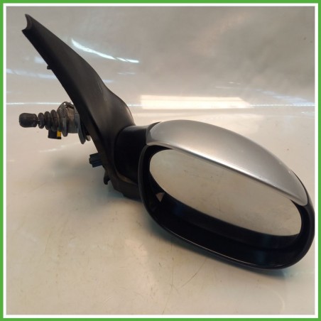 Specchio Specchietto Retrovisore Destro DX GRIGIO ALLUMINIO PEUGEOT 206 1998 2009 FICOSA FICOMIRRORS 96480971XT Originale Usato
