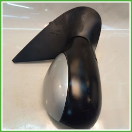 Specchio Specchietto Retrovisore Destro DX GRIGIO ALLUMINIO PEUGEOT 206 1998 2009 FICOSA FICOMIRRORS 96480971XT Originale Usato
